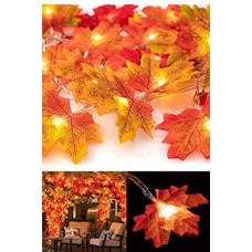 Sonbahar Yaprakları 5 Metre Led Işık 40 Ledli